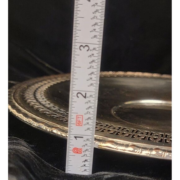 Vintage International Silver Company silver plated tray - Picture 12 of 12